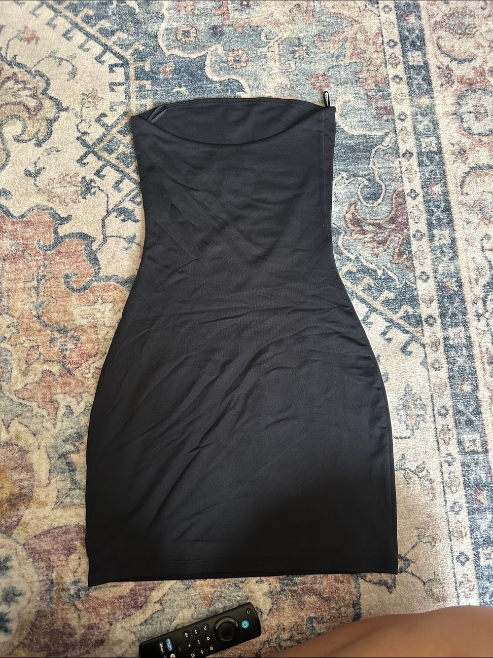 Aritzia Strapless Black Bodycon Dress - Picture 3 of 3